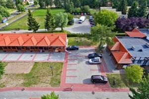 plac w  ośrodku wypoczynkowym 